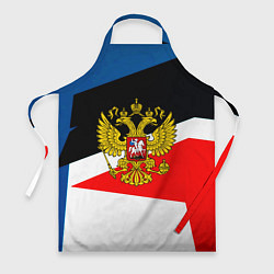 Фартук кулинарный Спортивная геометрия герб, цвет: 3D-принт