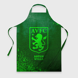 Фартук кулинарный Aston Villa - green gradient, цвет: 3D-принт