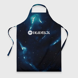 Фартук кулинарный Deadlock logo синие молнии, цвет: 3D-принт