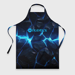Фартук кулинарный Deadlock logo синий лого, цвет: 3D-принт