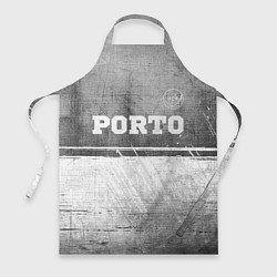 Фартук кулинарный Porto - grey gradient посередине, цвет: 3D-принт