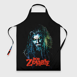 Фартук кулинарный Rob zombie portrait, цвет: 3D-принт