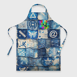 Фартук Пэчворк с игровыми значками