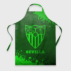 Фартук кулинарный Sevilla - green gradient, цвет: 3D-принт