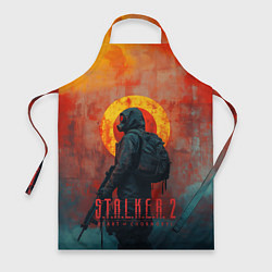 Фартук кулинарный Stalker 2 poster art, цвет: 3D-принт