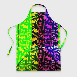 Фартук Marshmello pattern neon steel