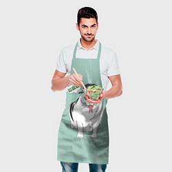 Фартук кулинарный Котозмей, цвет: 3D-принт — фото 2