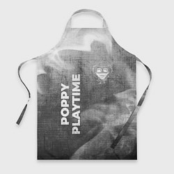 Фартук кулинарный Poppy Playtime - grey gradient вертикально, цвет: 3D-принт