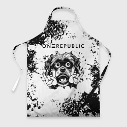 Фартук кулинарный OneRepublic - рок пес, цвет: 3D-принт
