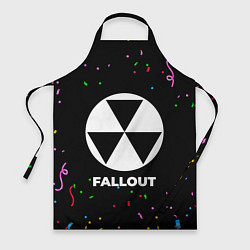 Фартук кулинарный Fallout конфети, цвет: 3D-принт