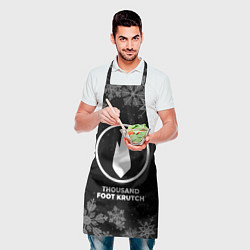Фартук кулинарный Снежный Thousand Foot Krutch, цвет: 3D-принт — фото 2