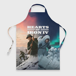 Фартук кулинарный Hearts of Iron IV arms against tyranny, цвет: 3D-принт