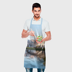 Фартук кулинарный Китайский дворец в Ораниенбауме, цвет: 3D-принт — фото 2