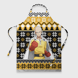 Фартук кулинарный One-Punch Man sweater, цвет: 3D-принт