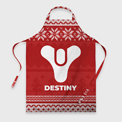 Фартук кулинарный Новогодний Destiny, цвет: 3D-принт