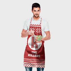 Фартук кулинарный Новогодний The Killers, цвет: 3D-принт — фото 2