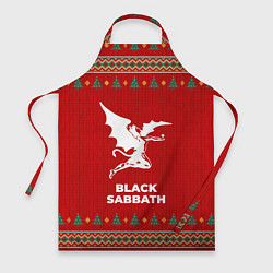 Фартук кулинарный Black Sabbath new year, цвет: 3D-принт