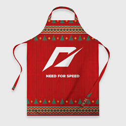 Фартук кулинарный Need for Speed new year, цвет: 3D-принт