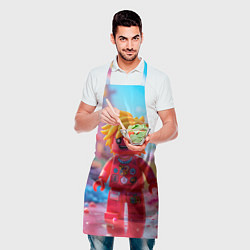 Фартук кулинарный Роблокс с желтыми волосами, цвет: 3D-принт — фото 2
