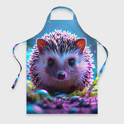 Фартук кулинарный Ёжики в сказаочном лесу, цвет: 3D-принт