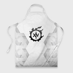 Фартук кулинарный Final Fantasy white poly, цвет: 3D-принт