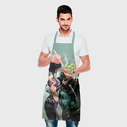 Фартук кулинарный Mileena & Kotal Kahn - Mortal Kombat, цвет: 3D-принт — фото 2