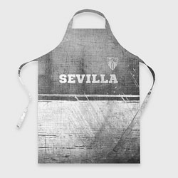 Фартук кулинарный Sevilla - grey gradient посередине, цвет: 3D-принт