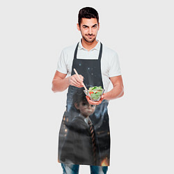 Фартук кулинарный Серьезный Гарри Поттер, цвет: 3D-принт — фото 2
