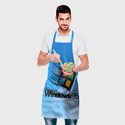Фартук кулинарный Windows 95 logo, цвет: 3D-принт — фото 2