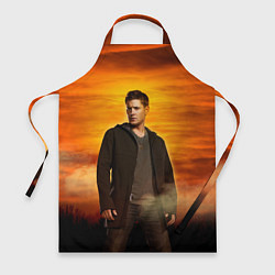 Фартук кулинарный Дин Винчестер - Сверхъестественное, цвет: 3D-принт