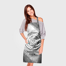 Фартук кулинарный Leicester City - white gradient, цвет: 3D-принт — фото 2