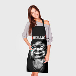 Фартук кулинарный Metallica - James Hetfield, цвет: 3D-принт — фото 2
