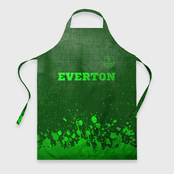 Фартук кулинарный Everton - green gradient посередине, цвет: 3D-принт
