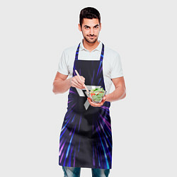 Фартук кулинарный Seventeen neon energy, цвет: 3D-принт — фото 2