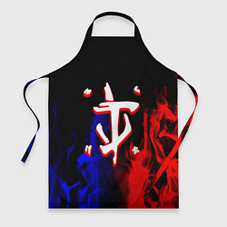 Фартук Doom flame neon
