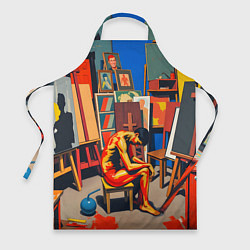 Фартук Художник в мастерской