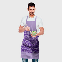 Фартук кулинарный Маяк с розами и корабли, цвет: 3D-принт — фото 2