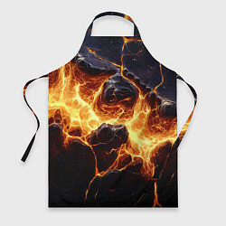 Фартук Золотая лава текстура