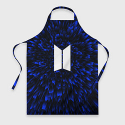 Фартук кулинарный BTS blue energy, цвет: 3D-принт