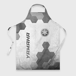 Фартук кулинарный Yamaha - white gradient вертикально, цвет: 3D-принт