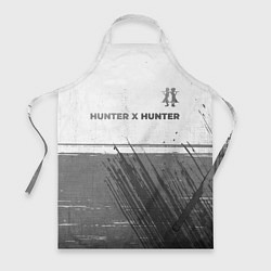 Фартук кулинарный Hunter x Hunter - white gradient посередине, цвет: 3D-принт