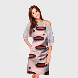 Фартук кулинарный Круги маркер - паттерн, цвет: 3D-принт — фото 2