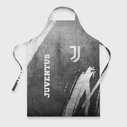 Фартук кулинарный Juventus - grey gradient вертикально, цвет: 3D-принт