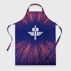 Фартук кулинарный Manowar red energy, цвет: 3D-принт