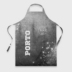 Фартук кулинарный Porto - grey gradient вертикально, цвет: 3D-принт