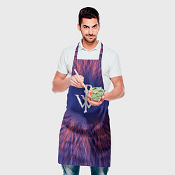 Фартук кулинарный Powerwolf red energy, цвет: 3D-принт — фото 2