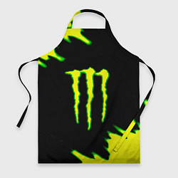Фартук кулинарный Кислотный монстр энерджи, цвет: 3D-принт