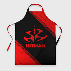 Фартук Hitman - red gradient