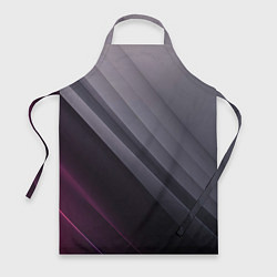 Фартук кулинарный Color black grey, цвет: 3D-принт