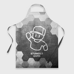 Фартук Stumble Guys - grey gradient